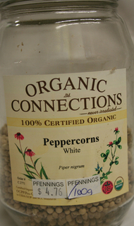 Peppercorn White - Whole
